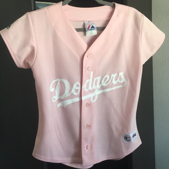 pink dodgers jersey